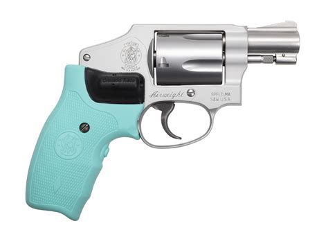smith wesson model  airweight spl p blue laser grip top