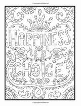Coloring Pages Stress Relief Adults Adult Quotes Positive Inspirational Printable Quote Book Sayings Mindfulness Motivational Affirmations Summer Color Books Sheets sketch template