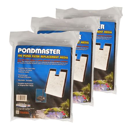 pondmaster filter pad set   filter kit  pk
