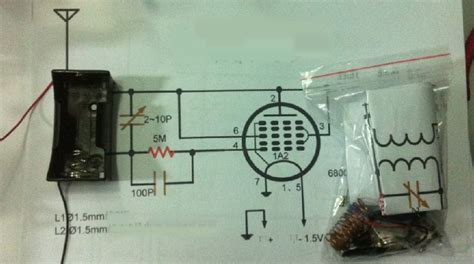 diy kit super regenerative fm tube radio circuit fm receiver module mhz mhz