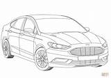 Ford Coloring Mondeo Mk Pages Explorer Cars Printable Template Supercoloring Drawing Fusion sketch template