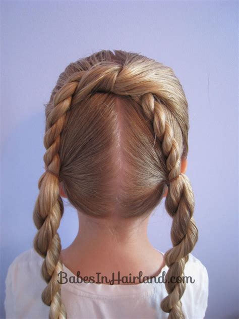 half knot and rope braids from babes