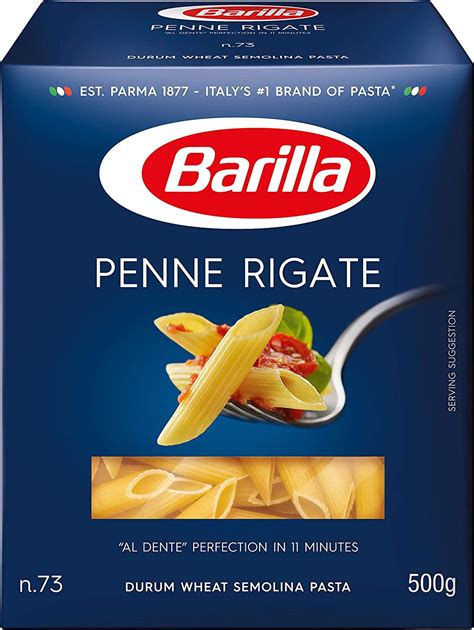 barilla penne rigate pasta  gr goiscocom