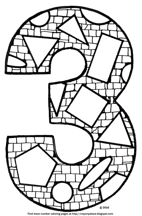 crayon palace mosaic numbers