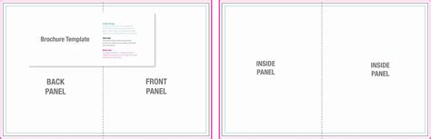 folded booklet template