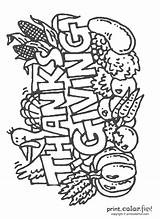 Thanksgiving Happy Sign Color Print Coloring Fun Printcolorfun Related sketch template
