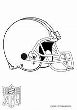 Coloring Browns Pages Cleveland Nfl Print Logo Getcolorings Browser Window sketch template