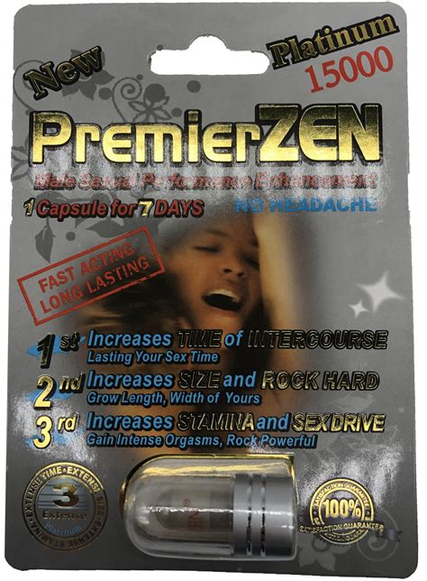 Premierzen Platinum 15000 Male Sexual Enhancement Pill