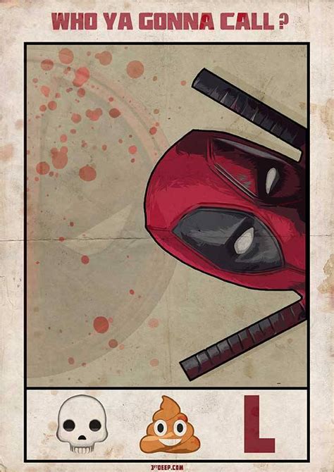 fuck yeah movie posters — deadpool by 3ftdeep