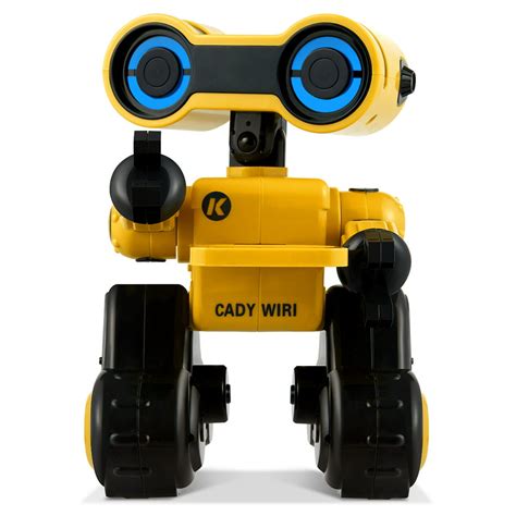 topbuy remote control kids robot toy programmable interactive rc robot yellow walmartcom