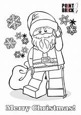Lego Coloring Pages Da Colorare Disegni Christmas Natale Sheets Santa Colouring Minecraft Printable Claus Per Coloriage Navidad Babbo Dibujo Ghostbusters sketch template