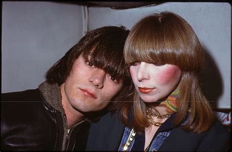 dee dee ramone and connie gripp in the kitchen at max s