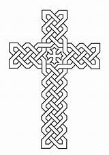 Kreuz Ausmalbilder Cruces Coptic Crosses Ausmalbild صور للتلوين Grecas تلوين مسيحيه Malvorlagen Celta sketch template