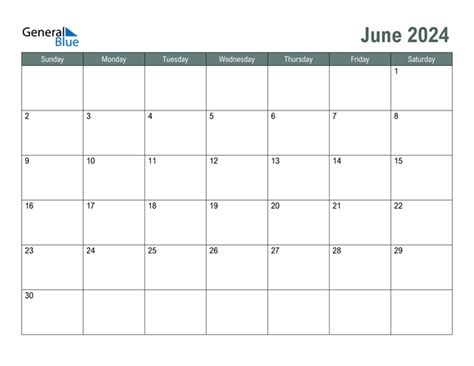 june  printable calendar printable calendar