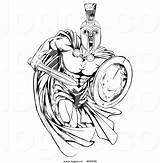 Spartan sketch template