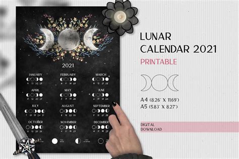 lunar calendar   lunar calendar  moon phase calendar