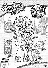Shopkins Shoppies Coloring Pages Macaron Macy Shoppie Kids Getcolorings Shopkin Colorings Fun sketch template