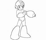 Mega Man Coloring Pages Getdrawings sketch template