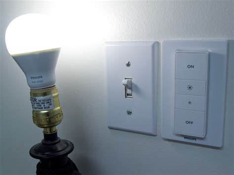 philips hue dimmer switch review  easy   connect  lights