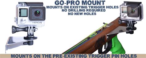 gopro speargun mount wooden guns neptonics