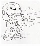 Iron Lego Man Coloring Pages Printable Funny Flying sketch template