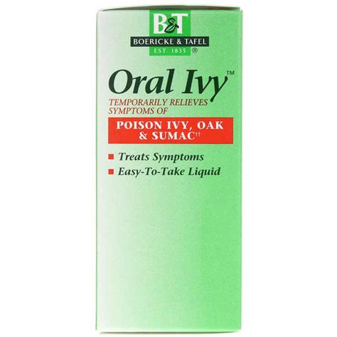 Oral Ivy Liquid Boericke And Tafel
