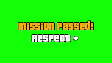 Mission Passed Meme Icon Green Screen Youtube