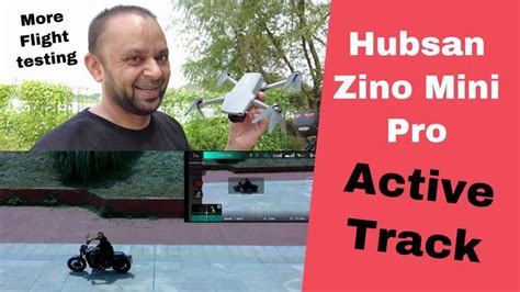 hubsan zino mini pro active track obstacle avoidance hovering  winds tests aerial filming