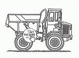 Coloring Pages Truck Transportation Kids Construction Printables Mickey Tractor Wuppsy Printable sketch template
