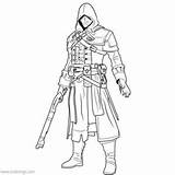 Creed Assassin Altair Xcolorings Evie sketch template