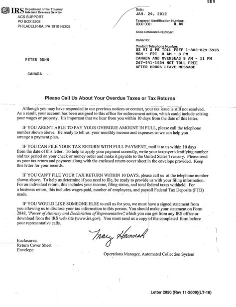 irs audit letter   printable documents
