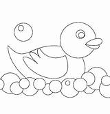 Coloring Duck Rubber Bubbles Pages Ducky Making Bestcoloringpagesforkids Drawing Kids Sky Getdrawings sketch template