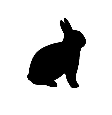 svg easter rabbit cute bunny  svg image icon svg silh