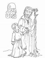 Coloring Joseph St Saint Para Colorear Pages Kids Catholic Dibujo San Jose Carpenter Saints Dibujos Clipart Imagenes Color Triumph Choose sketch template
