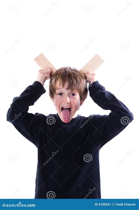 silly stock image image  kids positive child