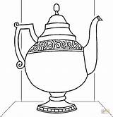 Bule Cucina Tetera Utensili Museu Vaas Griekse Antigo Griega Bicchiere Decorazioni Tudodesenhos Teiere Tazze Kettle Greca sketch template