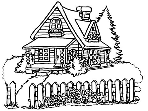house coloring pages wecoloringpagecom house colouring pages