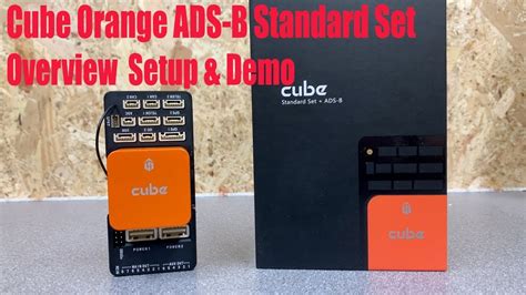 cube orange autopilotflight controller  ads  overview setup adsb demo youtube