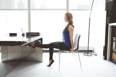 Desk Exercises 14 Standing And Sitting Workouts You Can Do