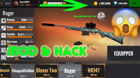 sniper 3d assassin hack unlimited gems diamond 2018 android 100 working youtube