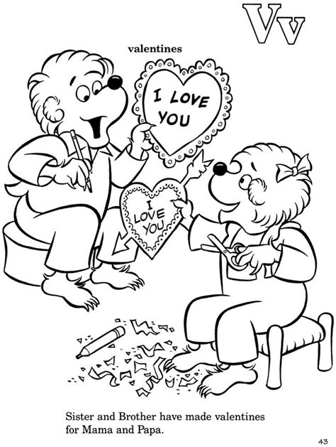 berenstain bears coloring pages coloring home
