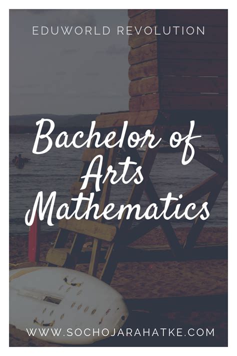 Bachelor Of Arts [mathematics] Course Eligibility Bachelor Of