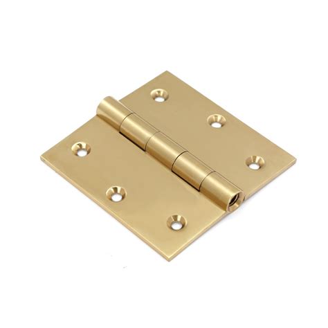 antique brass door hinges bright solid brass square hinge      item