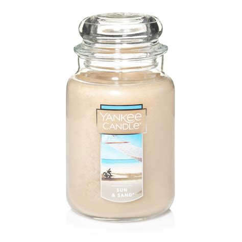 yankee candle large jar candle sun  sand walmartcom