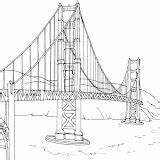 Bridge Coloring sketch template