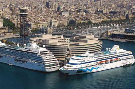 cruise terminals  barcelona spain port review