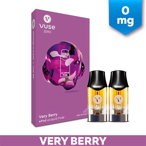 Vuse Epod 2 Very Berry Refill Pods 0mg
