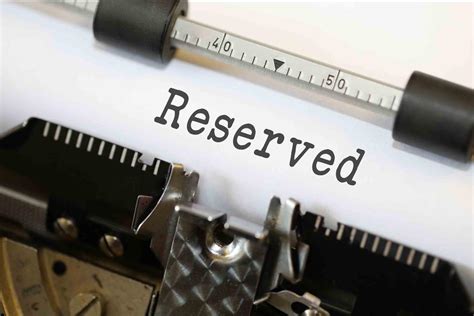reserved   charge creative commons typewriter image