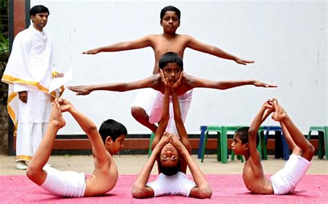 indias communists embrace yoga  om    chant
