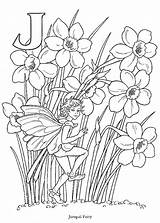 Coloring Pages Flower Fairy Popular sketch template